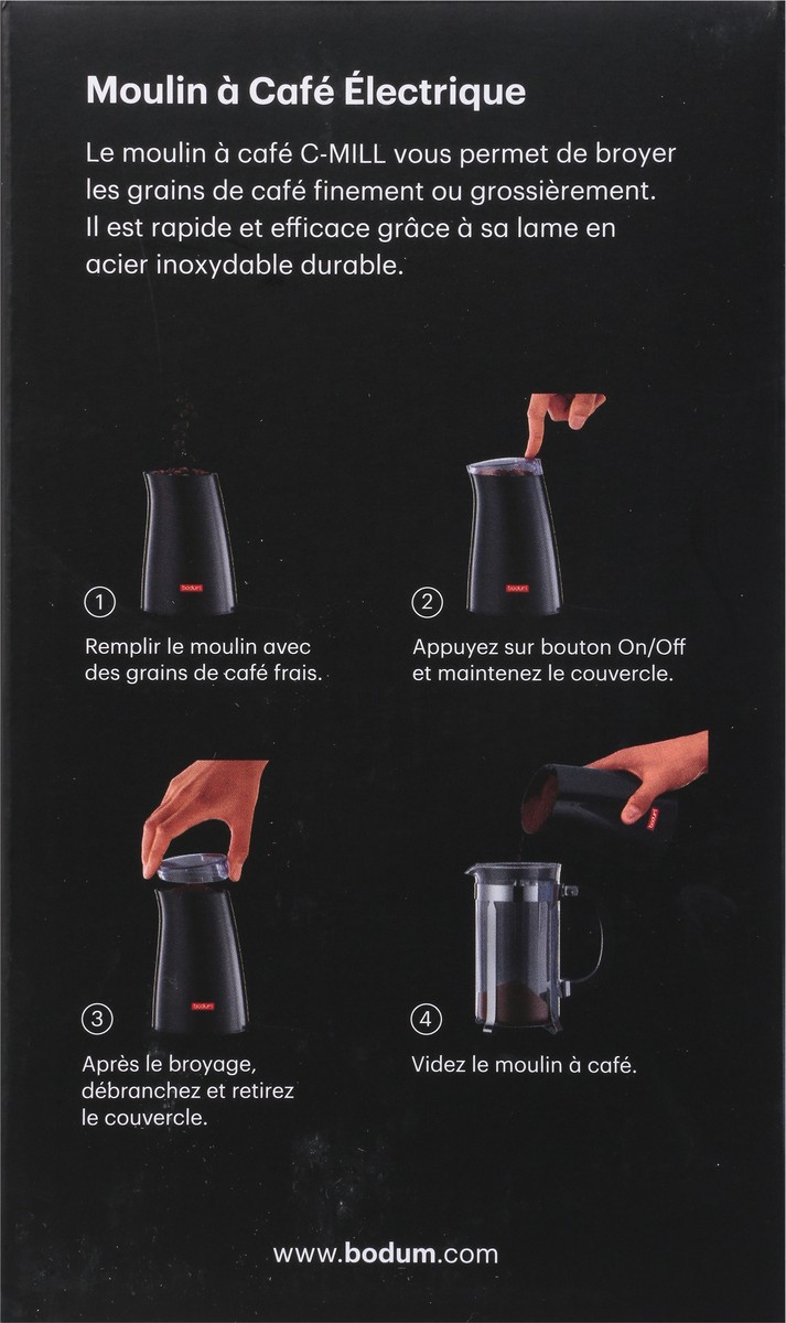 slide 8 of 9, Bodum C-mill Electric Coffee Grinder - EA, 1 ct
