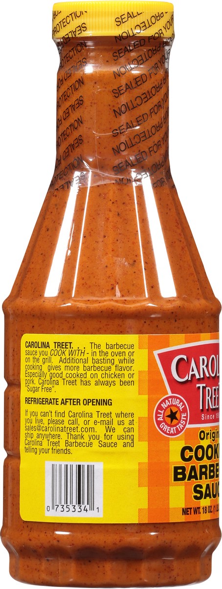 slide 9 of 9, Carolina Treet Original Cooking Barbecue Sauce 18 oz, 18 oz