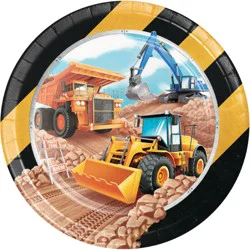 Creative Converting Big Dig Dinner Plate