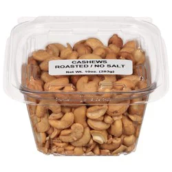 JLM Manufacturing Roasted / No Salt Cashews - 10 oz