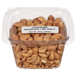 JLM Manufacturing Roasted / No Salt Cashews - 10 oz