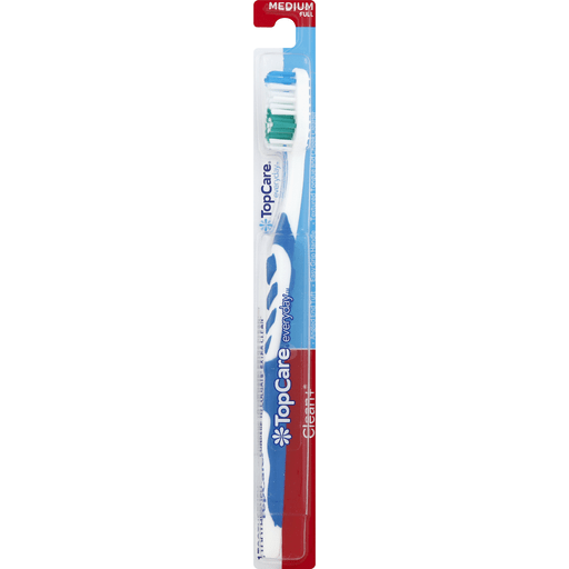 slide 3 of 3, TopCare Toothbrush Clean Med, 1 ct