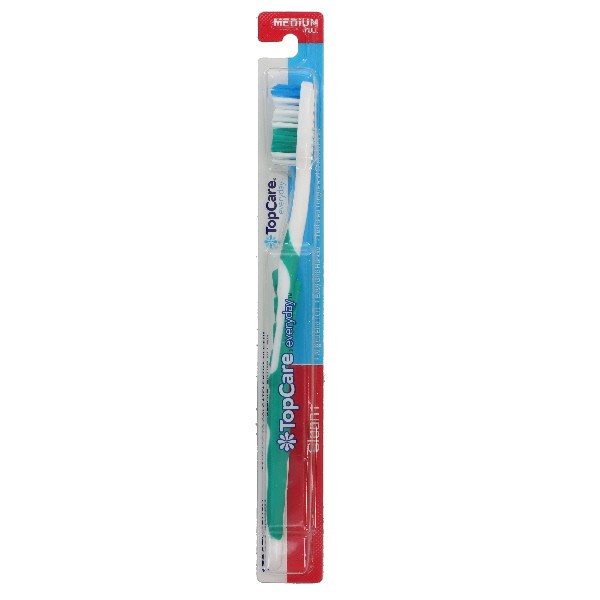 slide 1 of 3, TopCare Toothbrush Clean Med, 1 ct