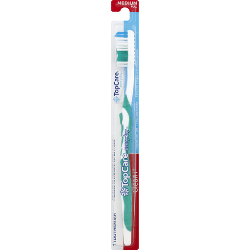 slide 2 of 3, TopCare Toothbrush Clean Med, 1 ct