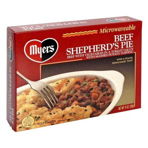 slide 1 of 1, Myers's Shepherds Pie, 14 oz