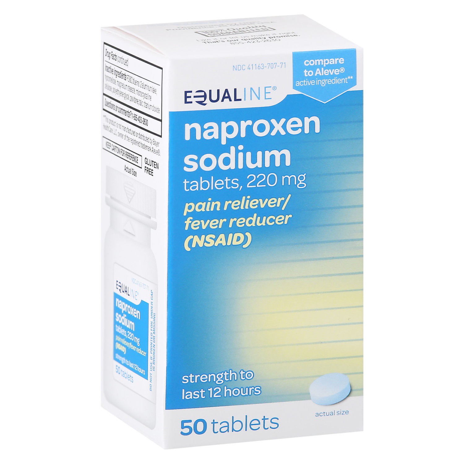 slide 1 of 1, Equaline All Day Naproxen, 50 ct