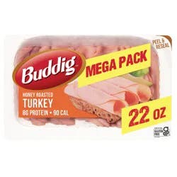 Buddig Honey Roasted Turkey Mega Pack 22 oz