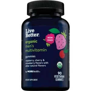 slide 1 of 1, Live Better Organic Men's Multivitamin Gummies, 90 Ct, 90 ct