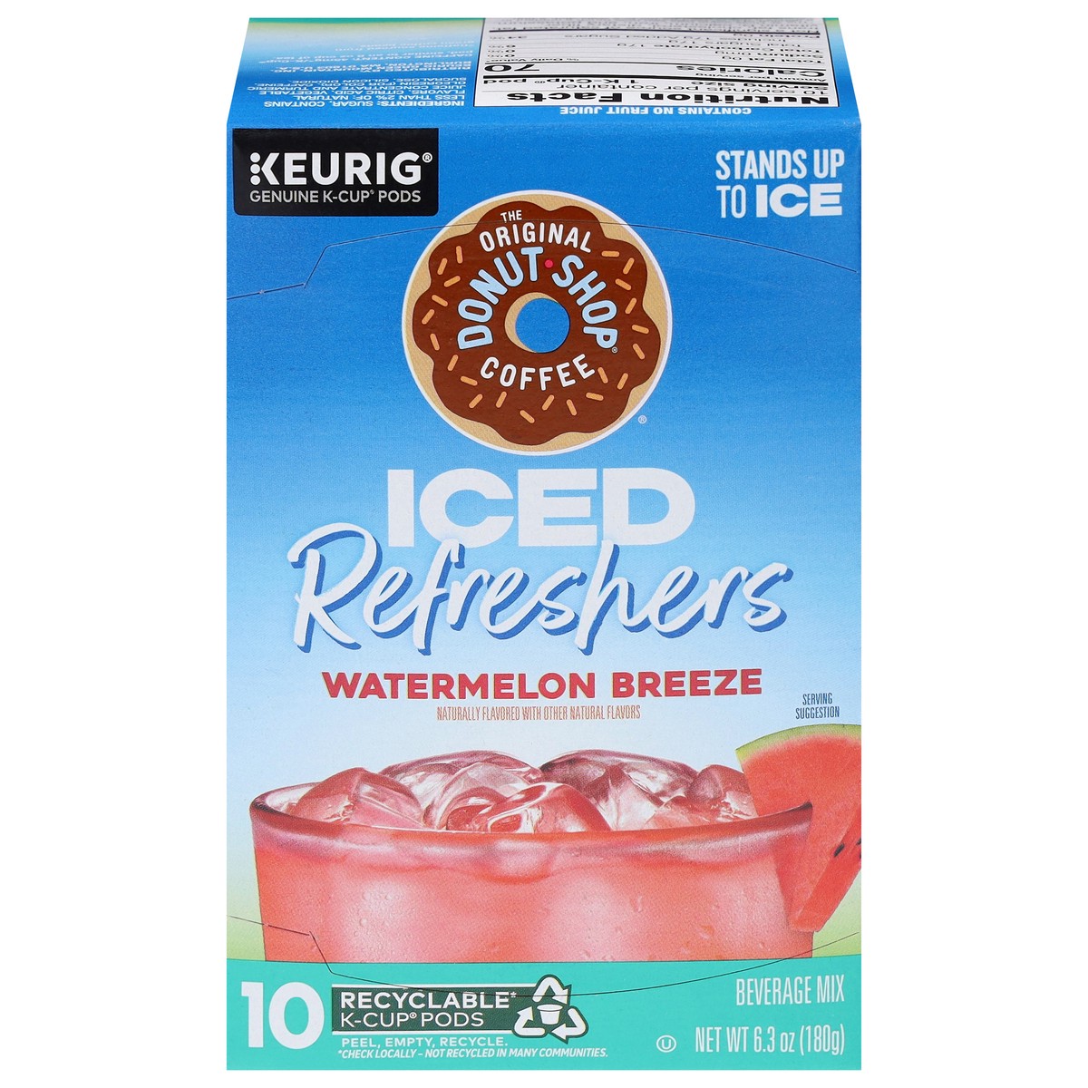slide 1 of 16, Tods Refresh Watermelon Breeze, 10 ct