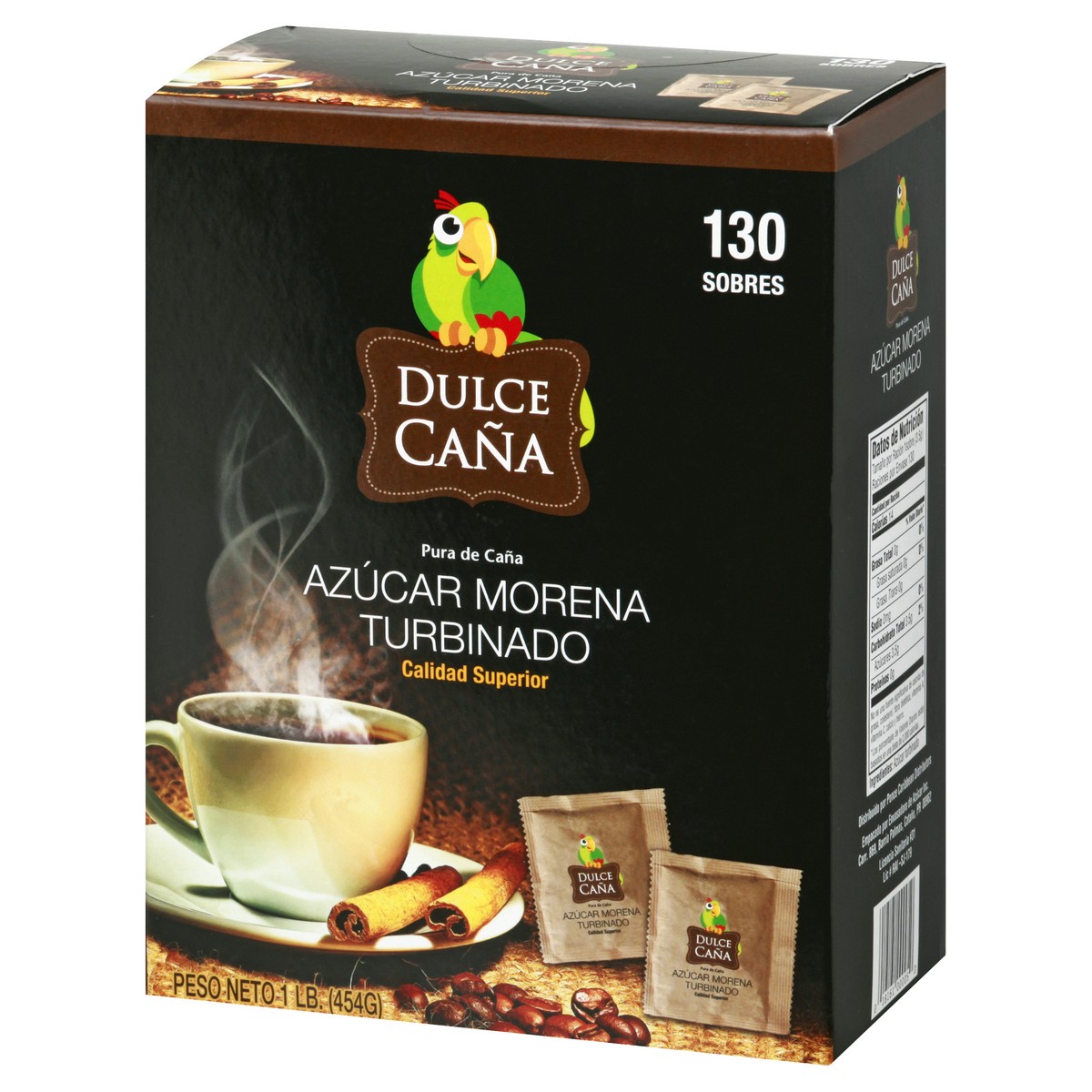 slide 11 of 13, Dulce Caña Turbinado Sugar 130 ea, 130 ct