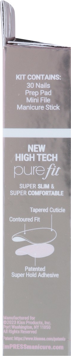 slide 3 of 13, imPRESS Glazed Donut Premium Nails Medium 30 ea, 30 ct