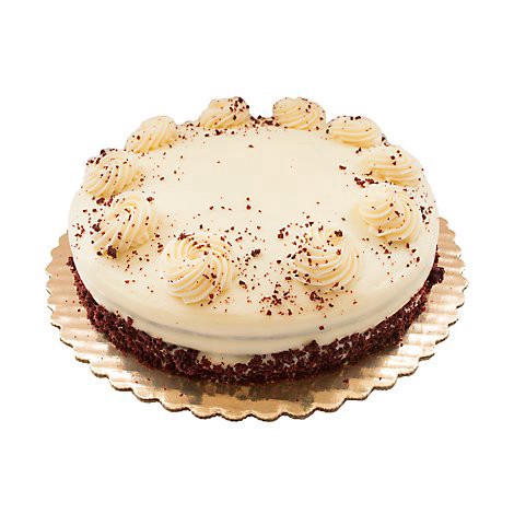 slide 1 of 1, Bakery Cake 1 Layer Red Velvet Ad - Each, 1 ct