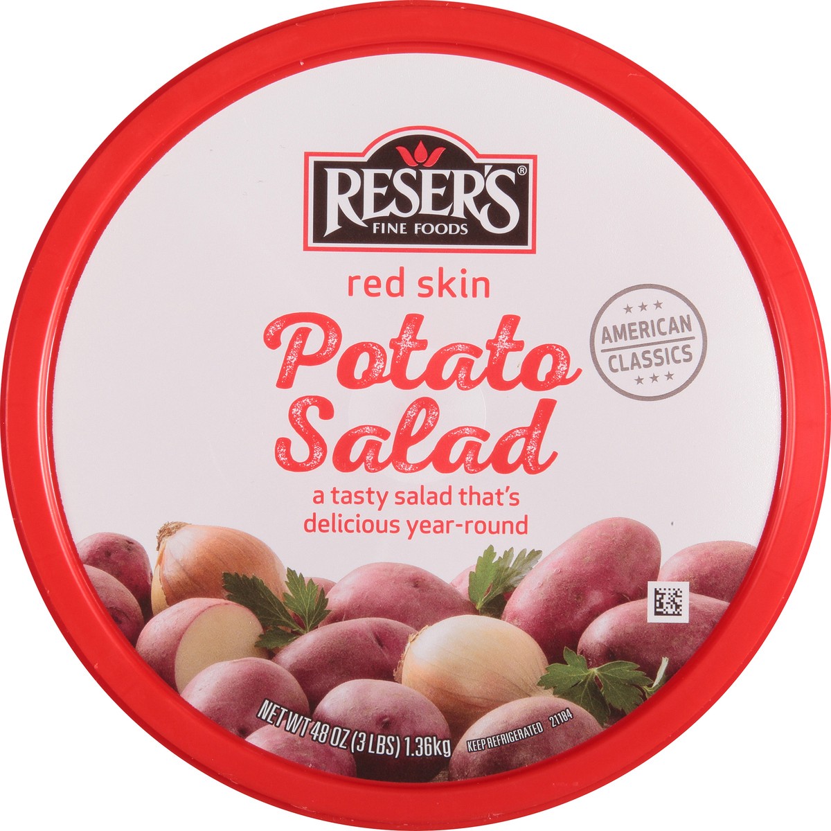 slide 4 of 7, Reser's Potato Salad, 48 oz