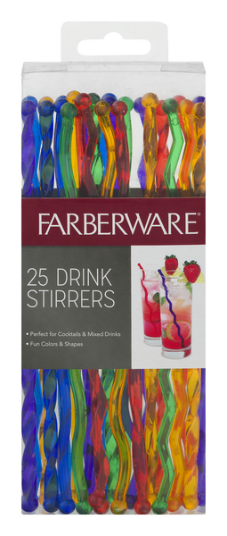 slide 1 of 1, Farberware Drink Stirrers, 1 ct