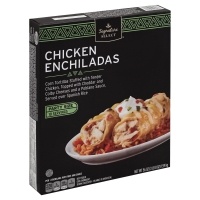 slide 1 of 9, Signature Select Party Size Chicken Enchiladas 56 oz, 