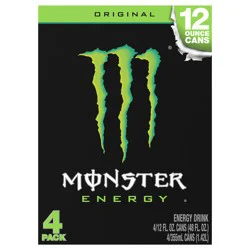 Monster Energy 6/4/12oz