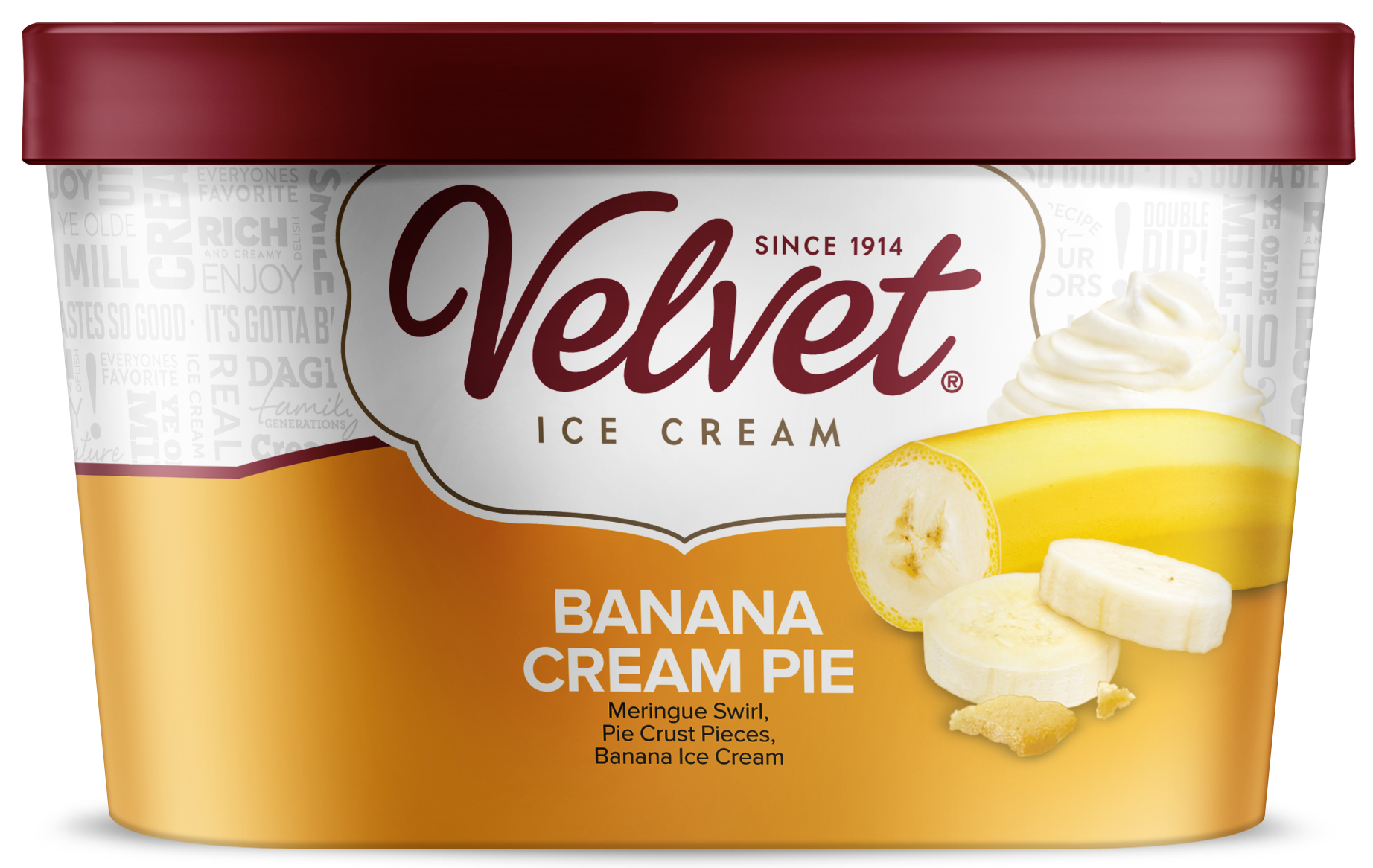 slide 1 of 1, Velvet Banana Cream Pie I, 48 oz