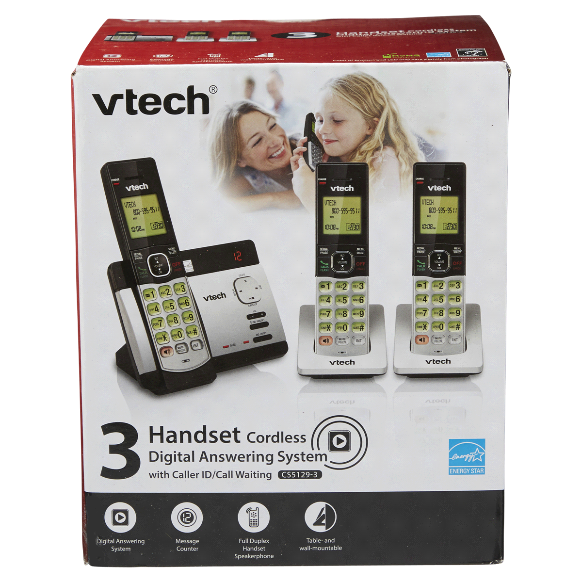 slide 1 of 1, Vtech Handset Answering System with Caller ID, 1 ct