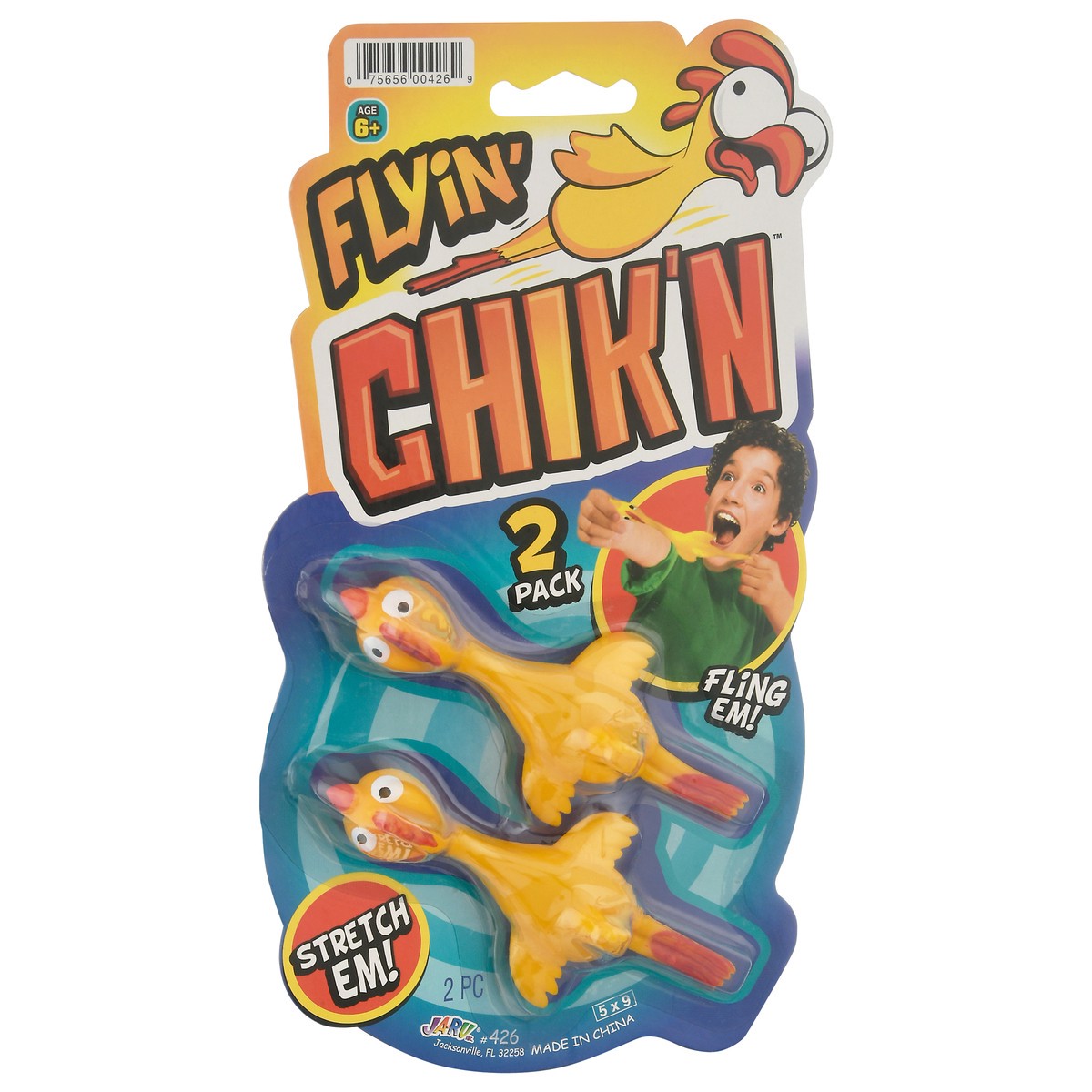 slide 3 of 9, Ja-Ru 2 Pack Age 6+ Flyin' Chik'n 2 ea, 2 ct