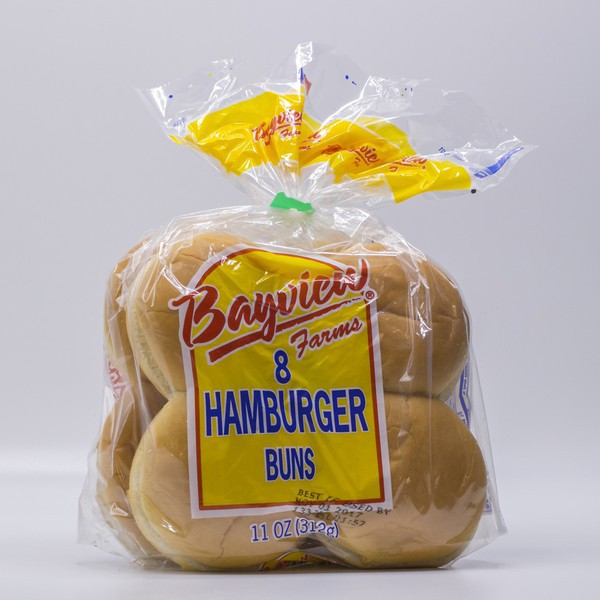 slide 1 of 1, Bayview, Hamburger Buns, 8 ct