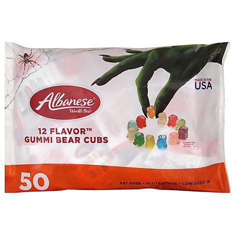 slide 1 of 1, Albanese 12 Flavor Gummi Bear Cubs - 25 Oz, 25 oz