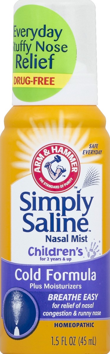 slide 1 of 7, Simply Saline Nasal Mist 1.5 oz, 1.5 oz