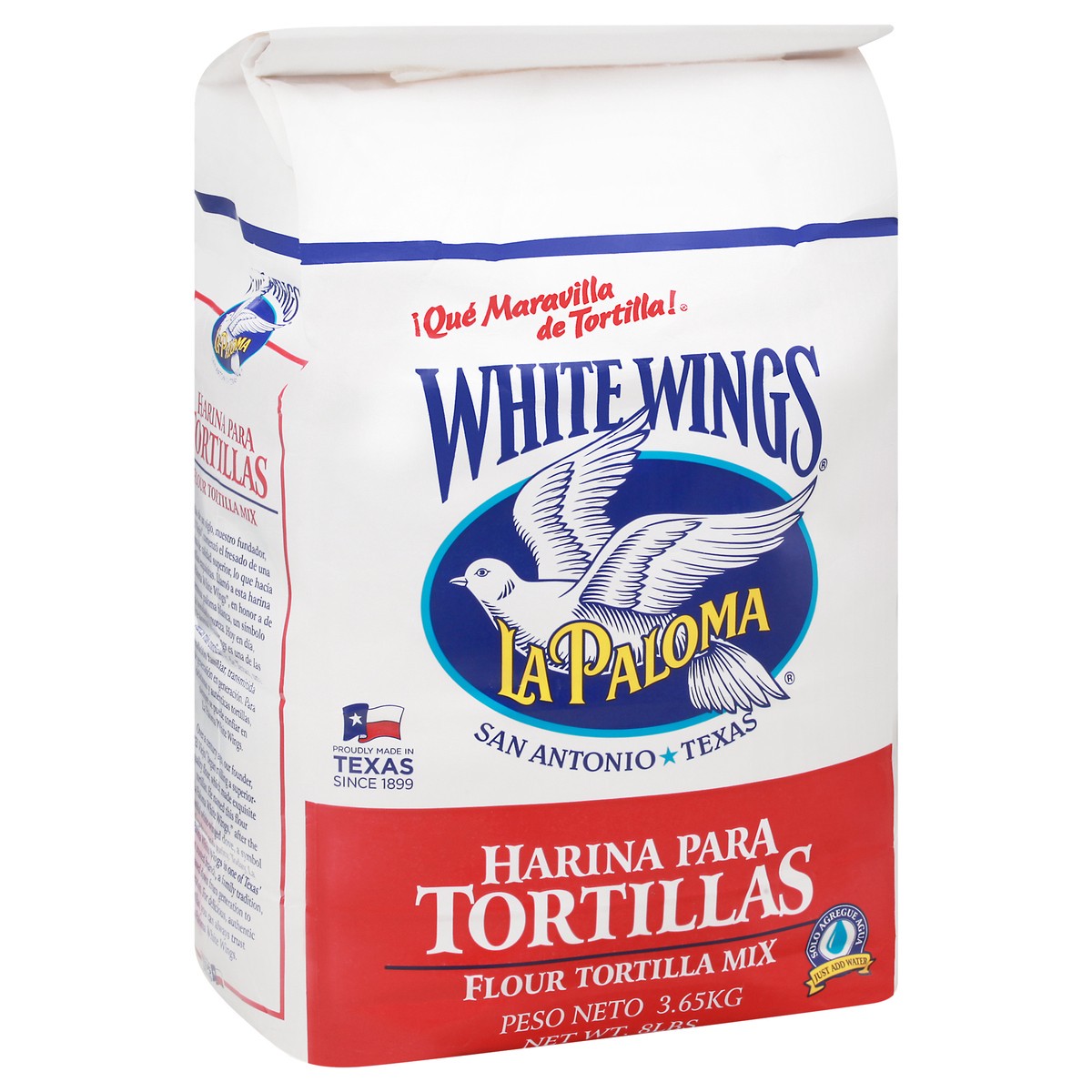 slide 13 of 14, La Paloma Tortilla Mix Flour Tortilla Mix 8 lb, 8 lb