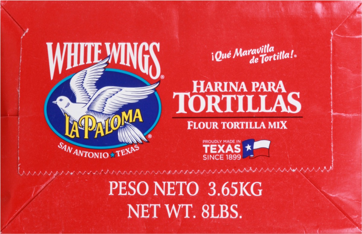 slide 7 of 14, La Paloma Tortilla Mix Flour Tortilla Mix 8 lb, 8 lb