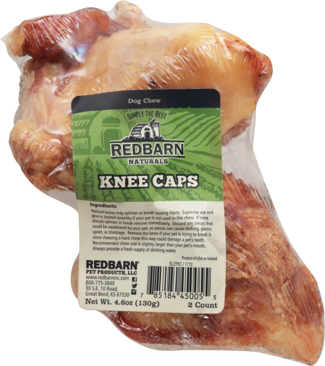 slide 3 of 5, Redbarn Naturals Knee Caps Dog Chew 2 2 ea, 2 ct