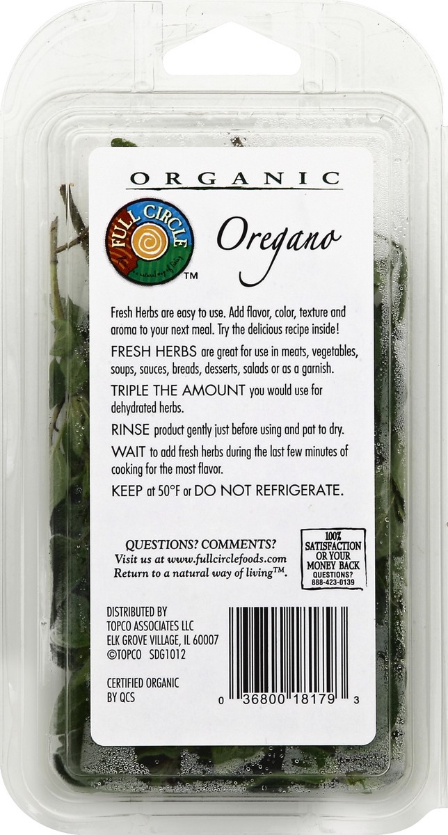 slide 3 of 6, Full Circle Oregano, 0.67 oz