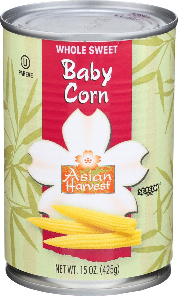 slide 1 of 1, Season Brand Sweet Baby Corn, 15 oz