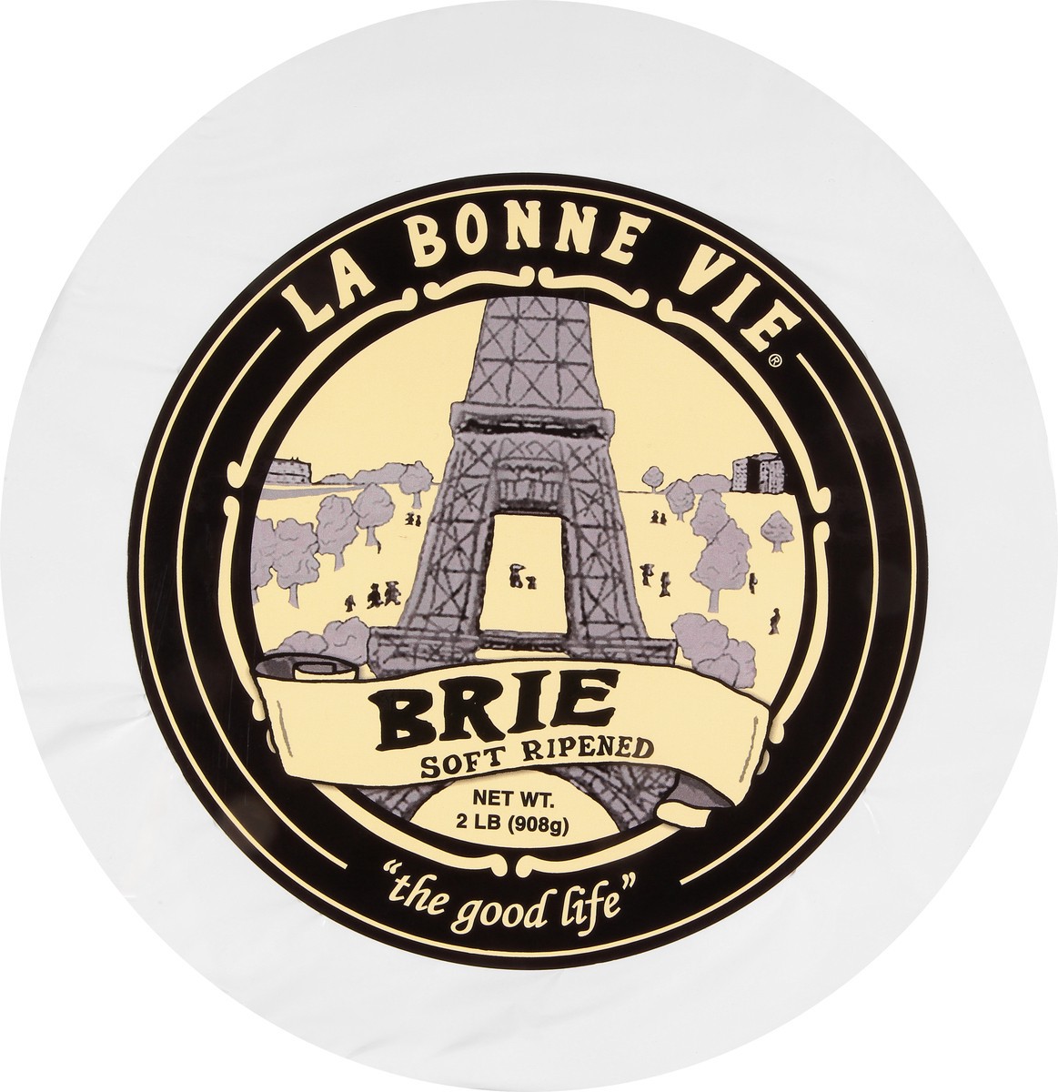 slide 4 of 11, La Bonne Vie Wheel Brie Cheese, 2 lb