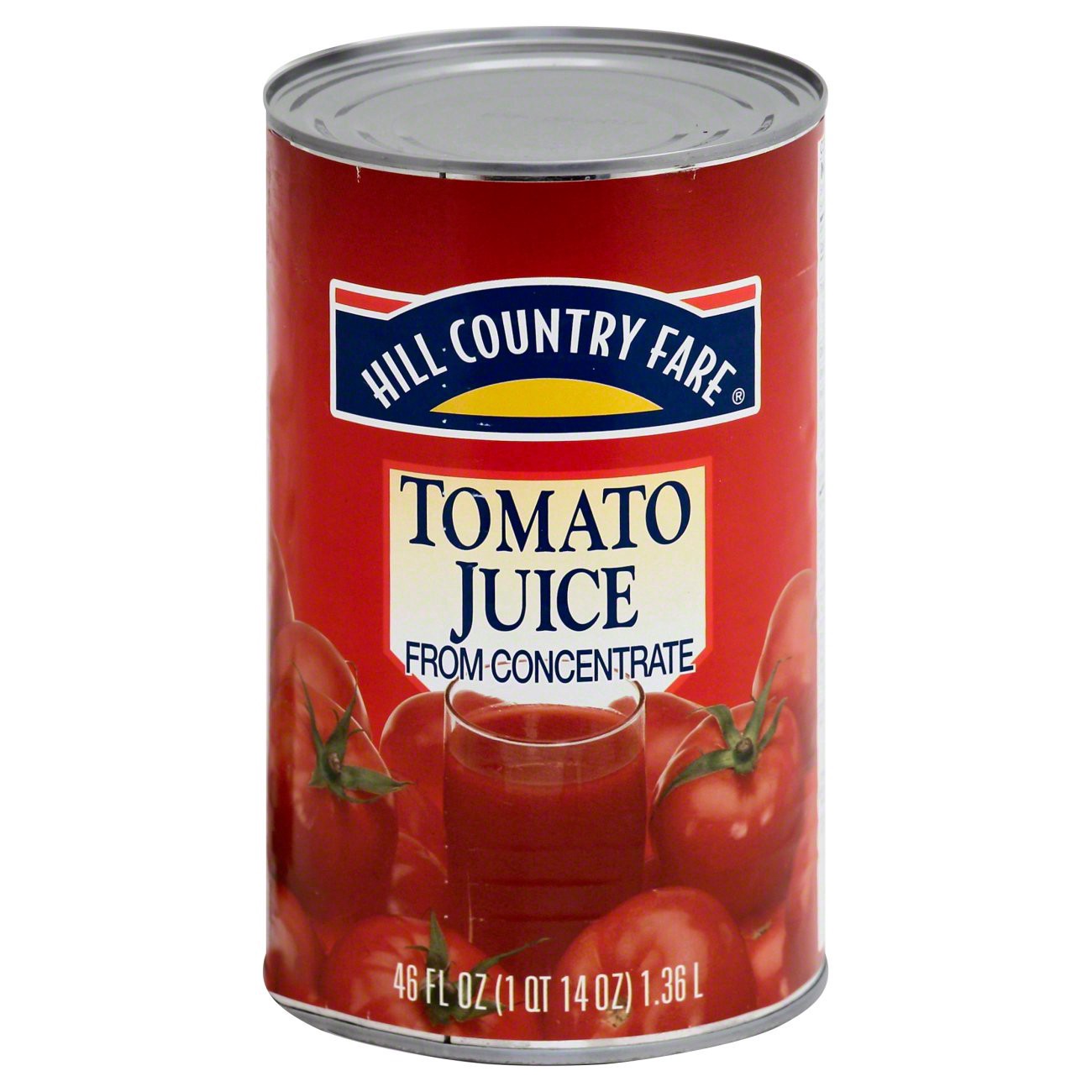 slide 1 of 1, Hill Country Fare Tomato Juice, 46 oz