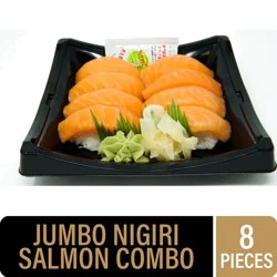 Private Selection Jumbo Nigiri Salmon Sushi Combo by Yummi Sushi, 8 pc