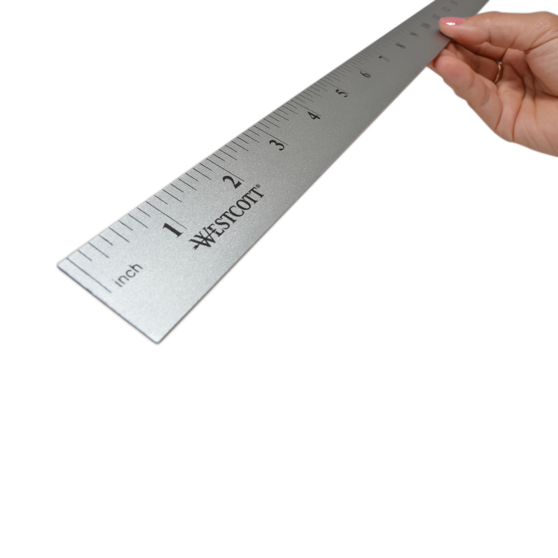 slide 2 of 6, Westcott Aluminum Yardstick, 36 in
