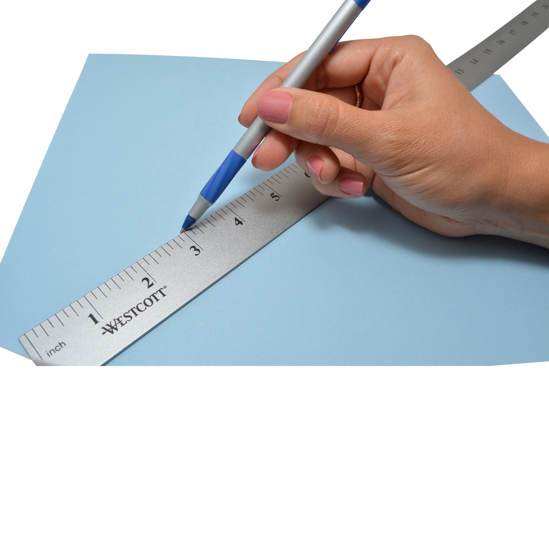 slide 4 of 6, Westcott Aluminum Yardstick, 36 in