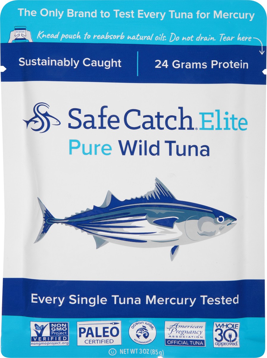 slide 6 of 9, Safe Catch Tuna Pouch - 3oz, 3 oz