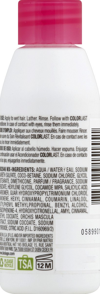 slide 6 of 8, Biolage Martix Biolage Colorlast Shampoo, 1.7 oz