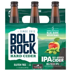 Bold Rock IPA Dry-Hopped Hard Cider 6pk Btl