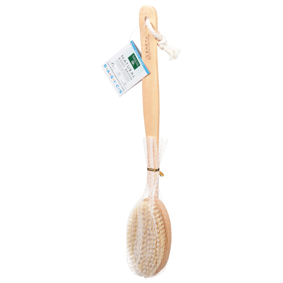 slide 3 of 10, Earth Therapeutics Body Brush, Natural, 1 ct