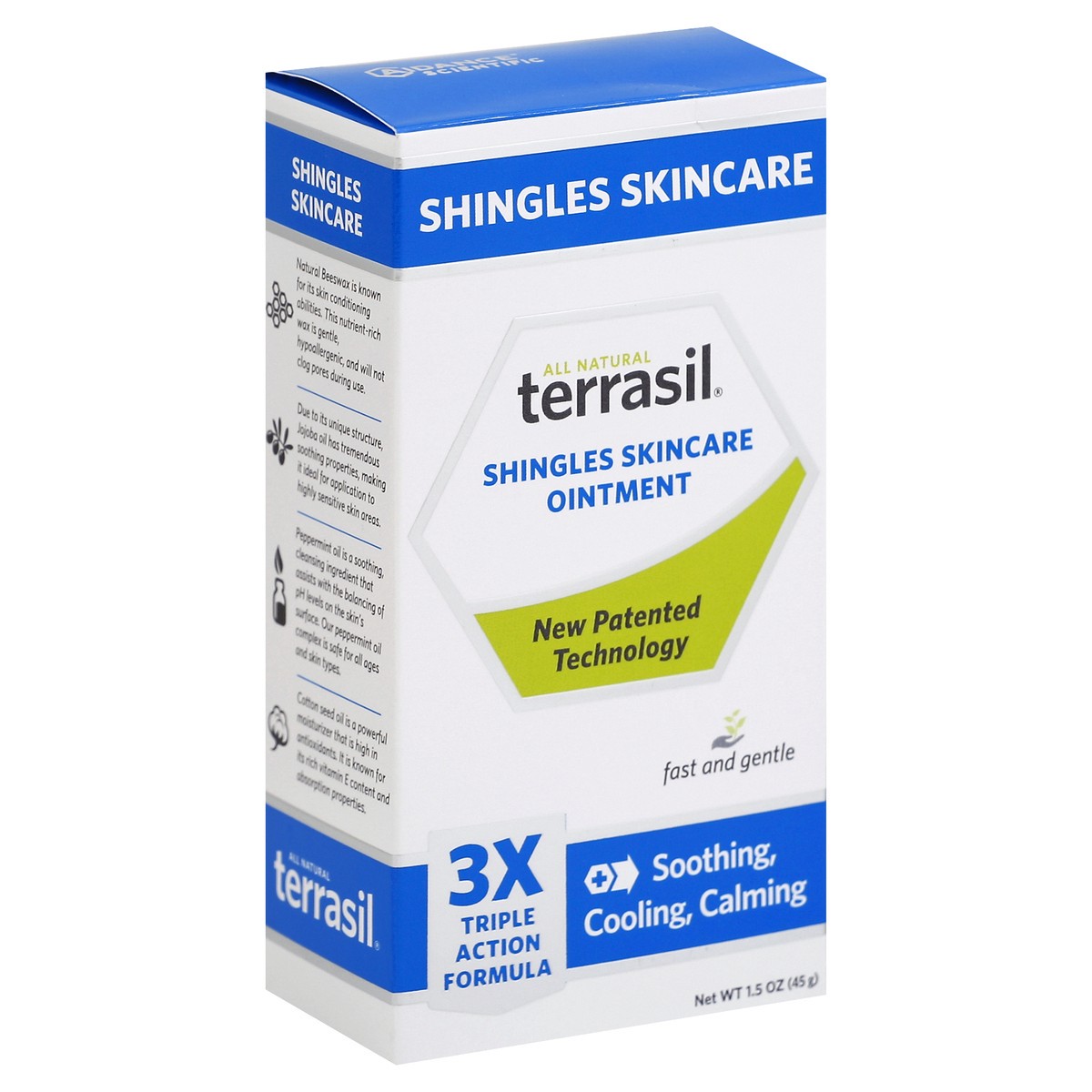 slide 3 of 5, Terrasil Shingles Skincare Ointment 1.5 oz, 1.5 oz