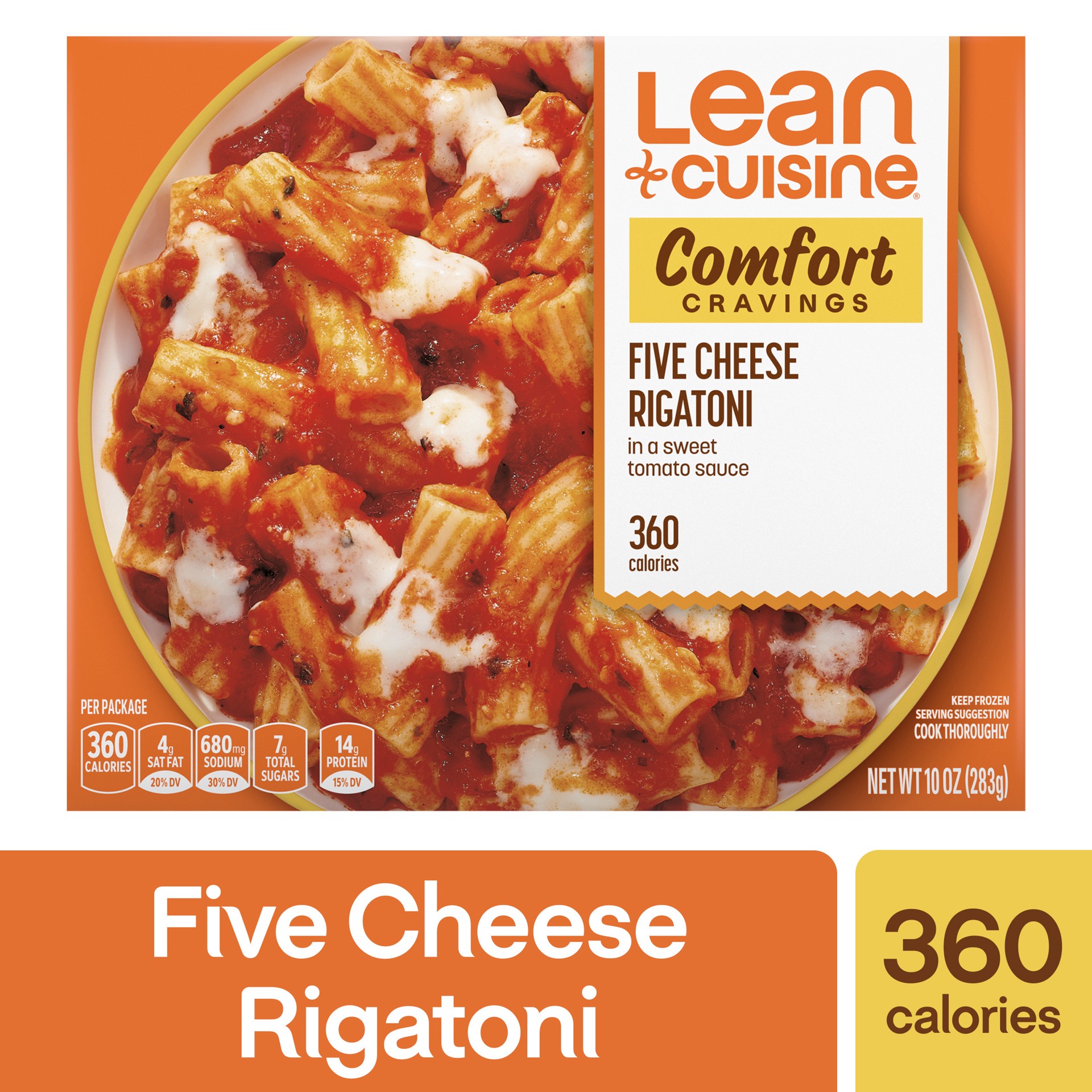 slide 1 of 1, Lean Cuisine Favorites Five Cheese Rigatoni, 10 oz