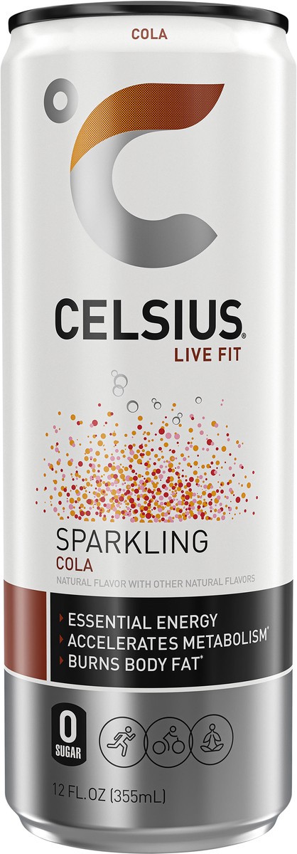 slide 6 of 6, CELSIUS Sparkling Cola, 1 piece(s)
