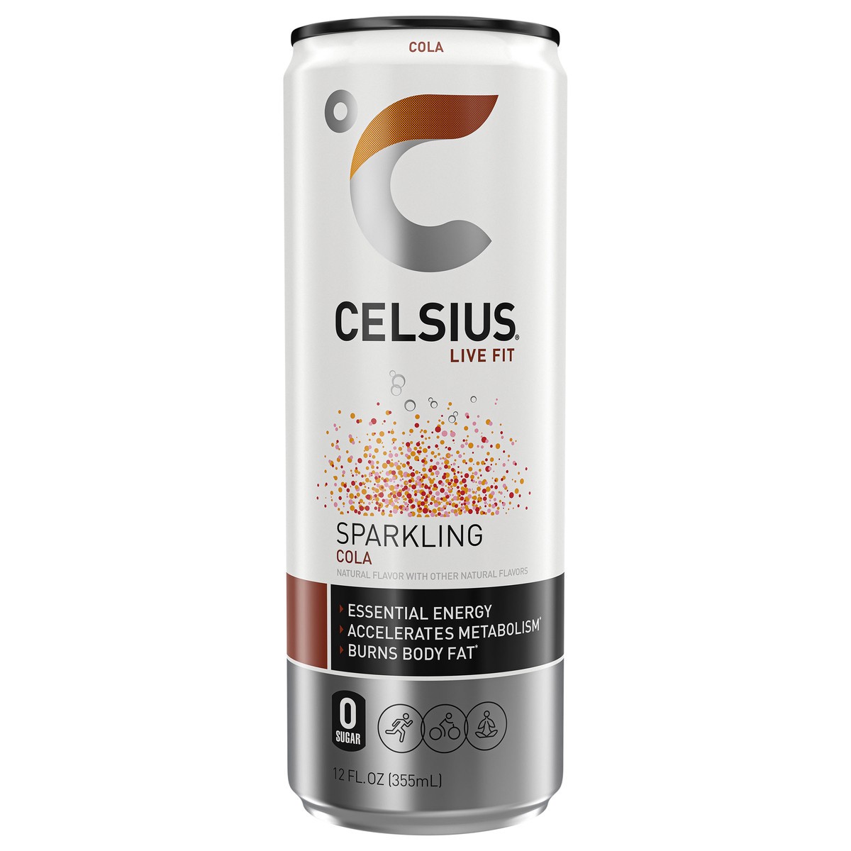 slide 5 of 6, CELSIUS Sparkling Cola, 1 piece(s)