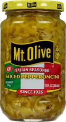 Mt. Olive Italian Seasoned Sliced Pepperoncini