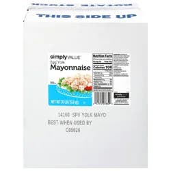 Simply Value Egg Yolk Mayonnaise