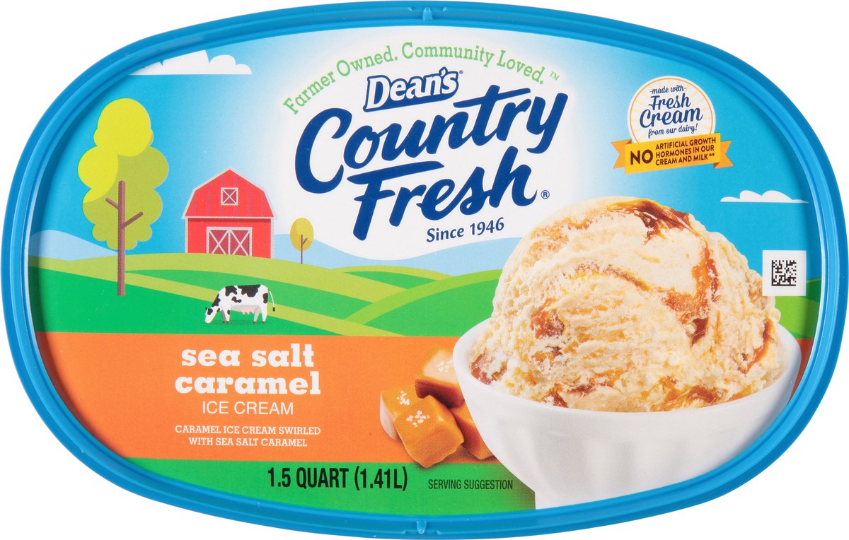 slide 12 of 12, Country Fresh Sea Salt Caramel Ice Cream 1.5 qt, 1.5 qt