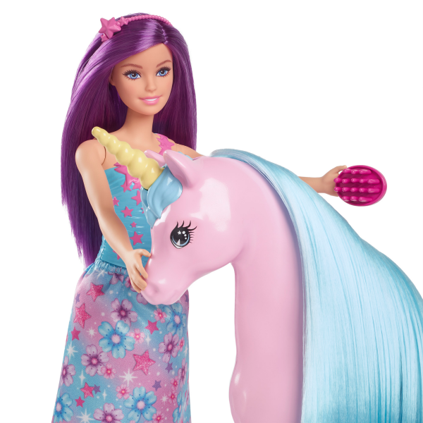 slide 15 of 21, BARBIE Doll & Unicorn, 1 ct