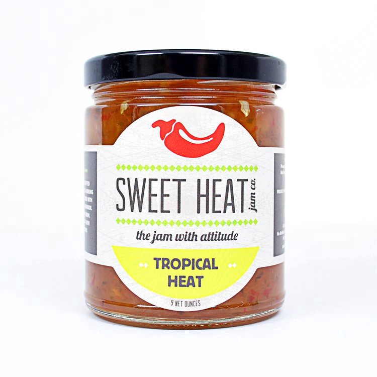 slide 1 of 1, Sweet Heat Jam Co. Tropical Heat Jam, 9 oz