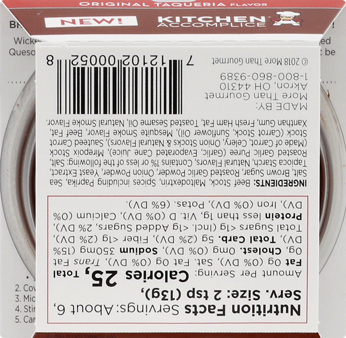 slide 9 of 13, Wicked Tasty Taco Slow Simmer Original Taqueria Flavor Taco Sauce 2.7 oz, 2.7 oz